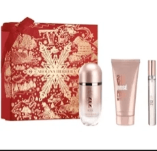 Kit 212 VIP Rose 80ml + 100ml Hidratante + 10ml