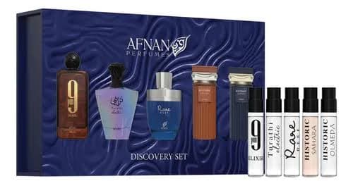 Kit Mini Afnan Variados 5x2ml