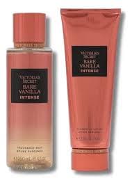 Kit VIctoria Secret Vanilla Intense - Hidratação + Body Splash