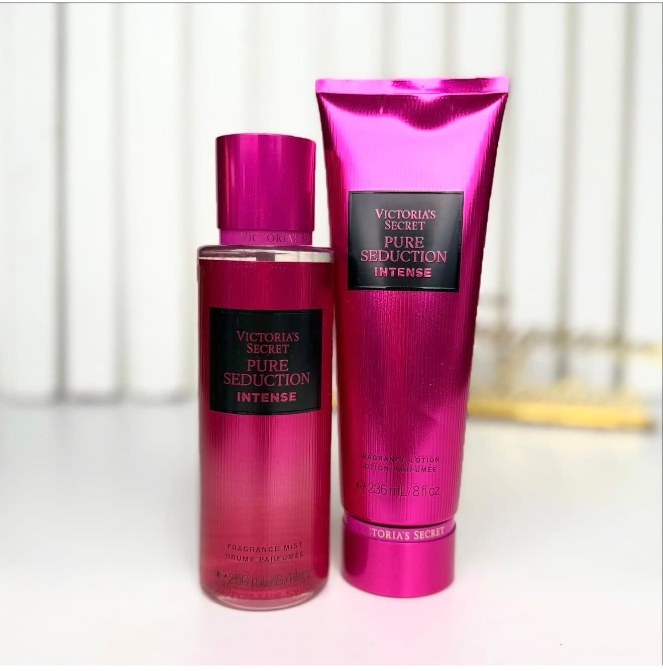 Kit Victoria Secret Pure Seduction Intense - Hidratante + Body Splash